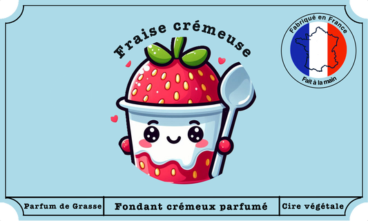 Fraise crémeuse